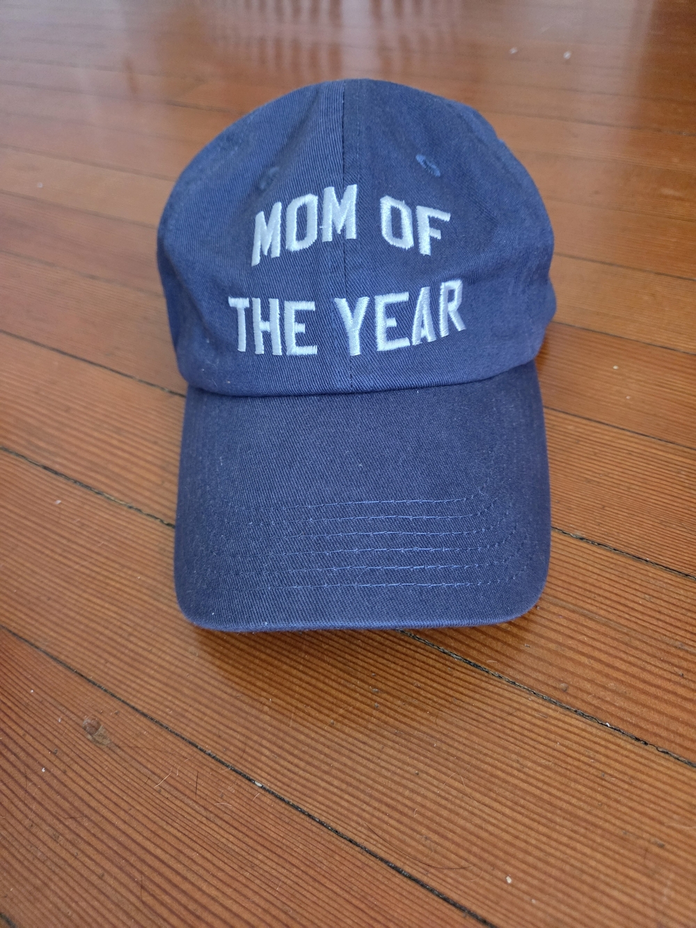 Favorite Daughter Navy "MOM OF THE YEAR" Baseball Cap